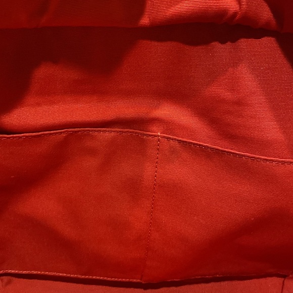 COACH (#4435) Multicolored Striped Fabric/ Tan Leather Shoulder/ Tote Bag - Picture 15 of 16